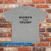 Women For Trump Pink T-Shirt