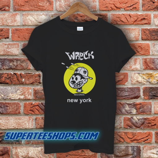 Wreck Nervous Records New York 90's T Shirt