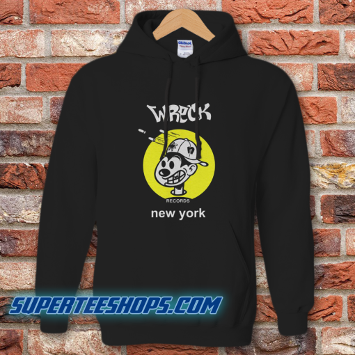 Wreck Nervous Records New York 90's Hoodie