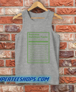 Success Nutrition Facts Tank Top