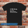 Be Infinite Stay In Control Do Not Lose Sight T-Shirt