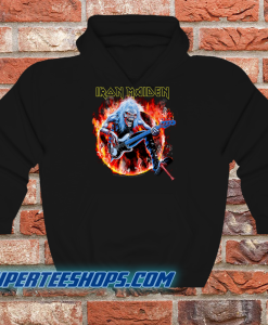 Eddie Bass Iron Maiden Hoodie