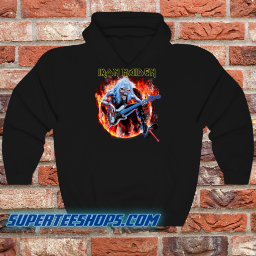 Eddie Bass Iron Maiden Hoodie