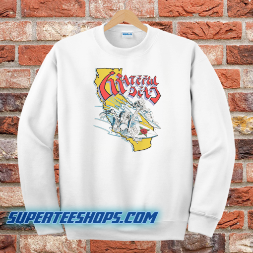 Grateful Dead Vintage Surfing 1987 Sweatshirt