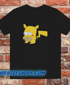 Homer Pikachu Funny T-Shirt