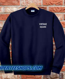 Vintage square Sweatshirt