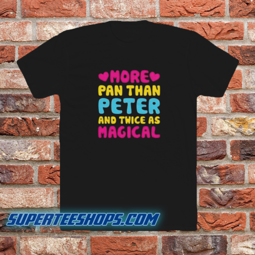 More pan than peter and twice t shirt