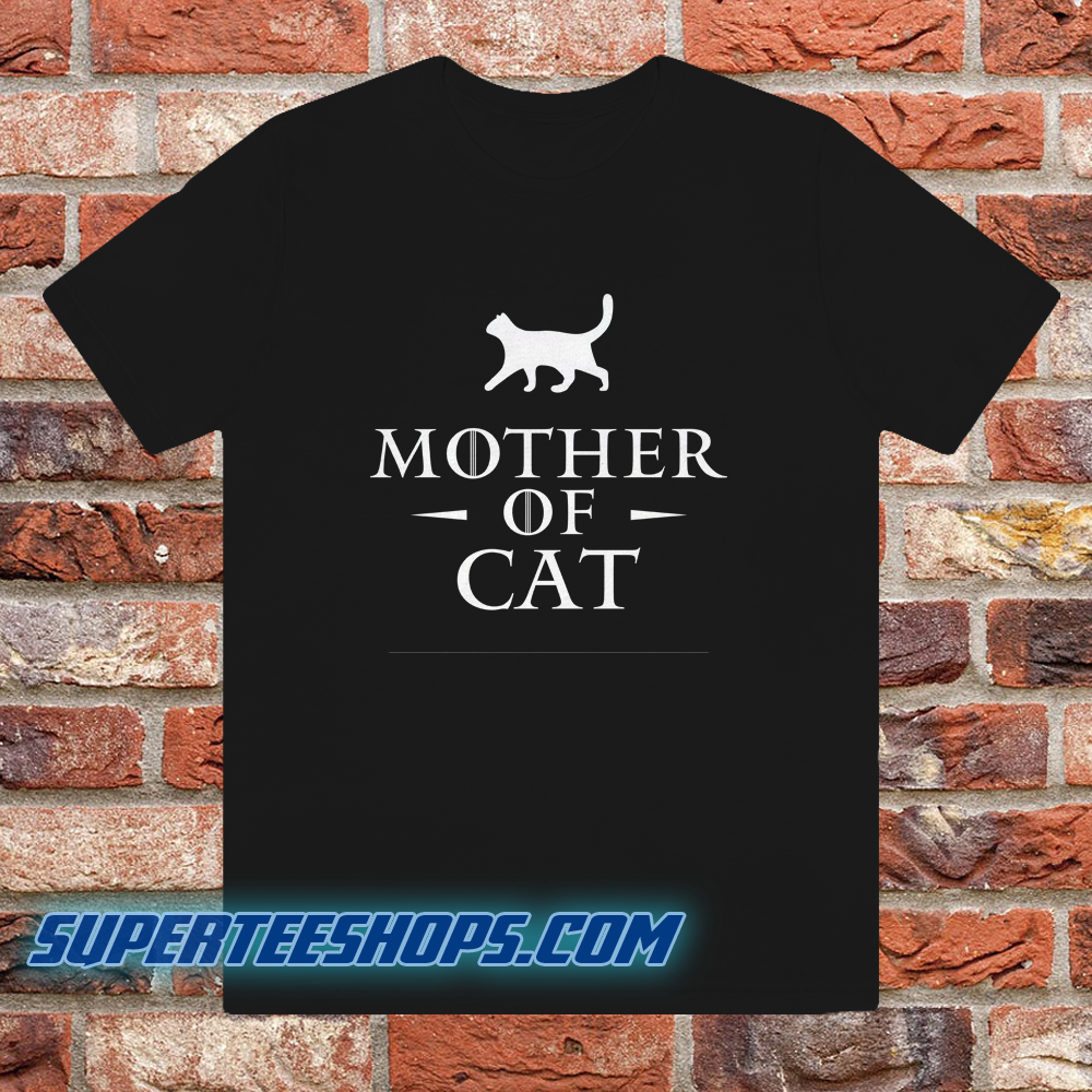 Mother of cats t-shirt