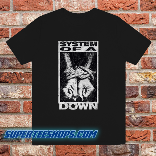 System of a down tied hands tshirt