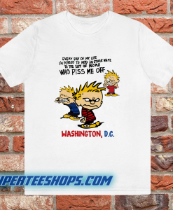 Calvin amp hobbes vintage tshirt