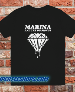 Marina and the diamonds tshirt black