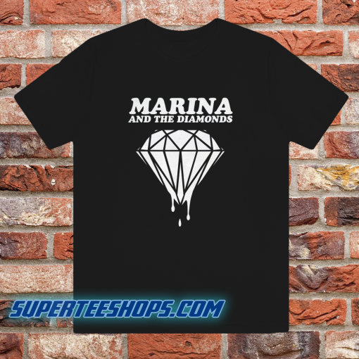 Marina and the diamonds tshirt black