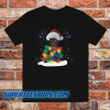 Bulldog Led Christmas Lights T Shirt