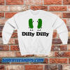 Dilly dilly dancing twin dill pickle sweatshirt