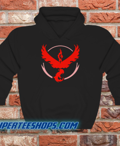 Pokemon Go Team Valor Hoodie