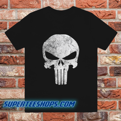 Punisher Skull Grunge T-Shirt