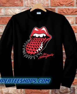 The Rolling Stones Spiked Tongue Sweatshirt