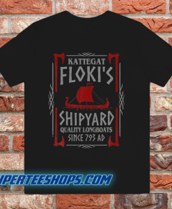 Usa kattegat floki's shipyard TSHIRT