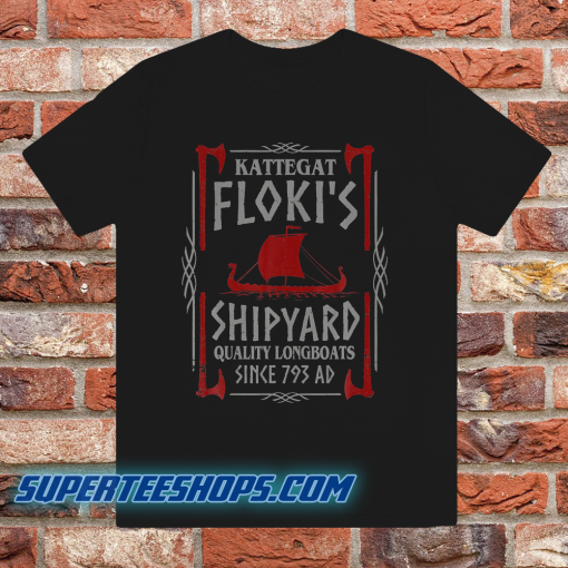 Usa kattegat floki's shipyard TSHIRT