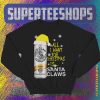 All I Want For Christmas Santa Claws White Claw Mango Sweatshirt