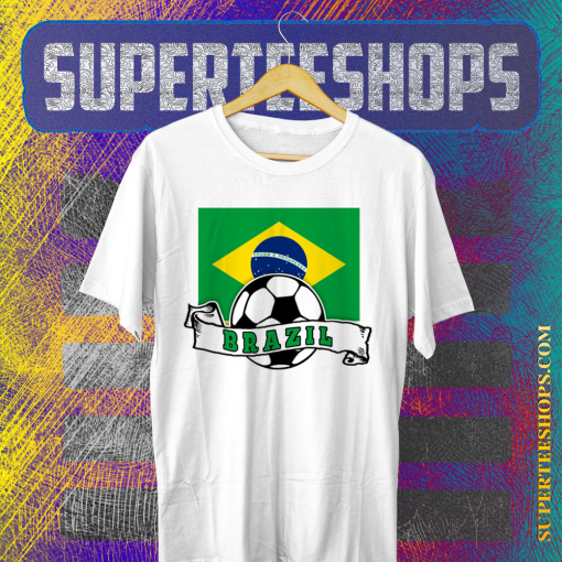 Brazil Flag T-shirt TPKJ1