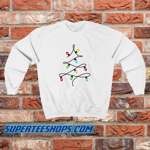 Christmas Tree Lamps sweatshirt