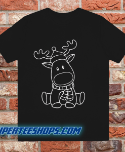 Cute Christmas Reindeer T-shirt