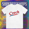 Czech Republic Script World Cup 2022 T Shirt TPKJ1