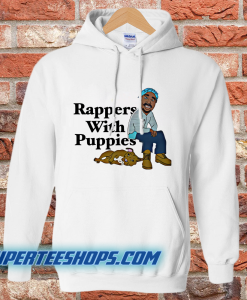 Dog Limited Rappers With Puppies Pink Hoodie