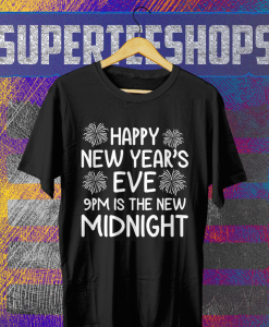 Happy New Year Holiday Fireworks Present T-shirt TPKJ1