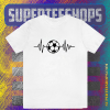 Heartbeat Fotball T Shirt TPKJ1