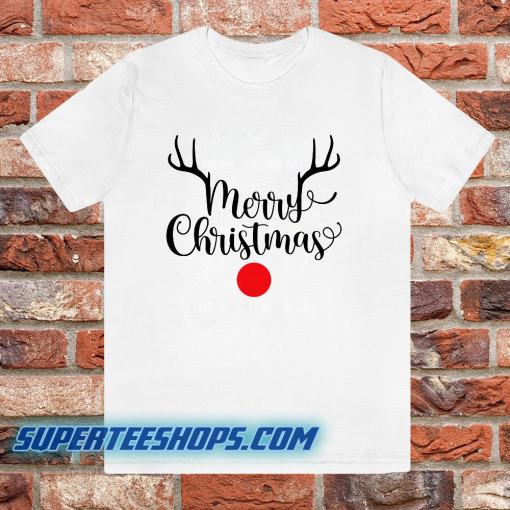 Merry Christmas Reindeer Shirt