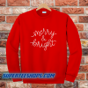 Merry and Bright Christmas Crewneck sweatshirt