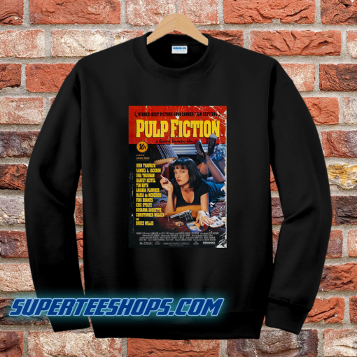 Pulp fiction poster Sweatshirt