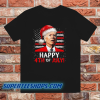 Santa Joe Biden Happy 4th Of July USA Flag Christmas Ugly T Shirt