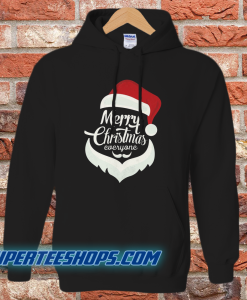 Santa style Merry Christmas Hoodie