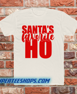 Santa's Favorite Ho _ Funny Christmas Shirt