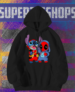 Deadpool And Stitch Hoodie TPKJ1