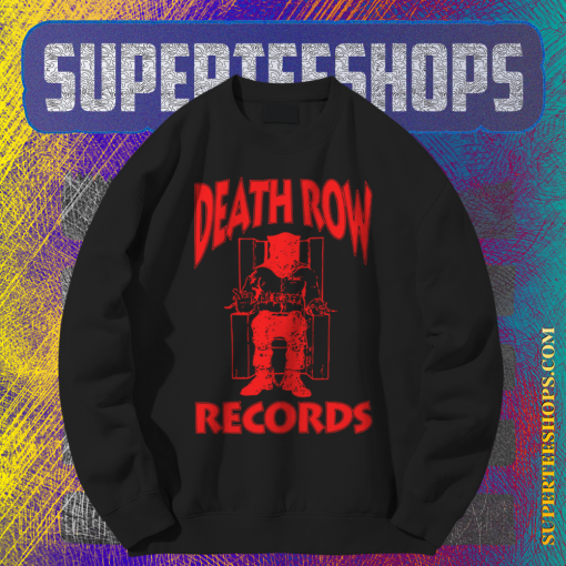 Death Row Records Sweatshirt TPKJ1