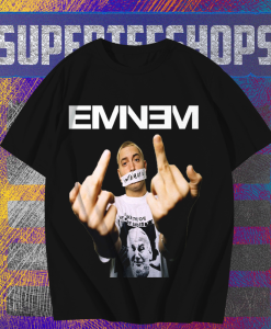 Eminem Middle Finger Band T-Shirt TPKJ1