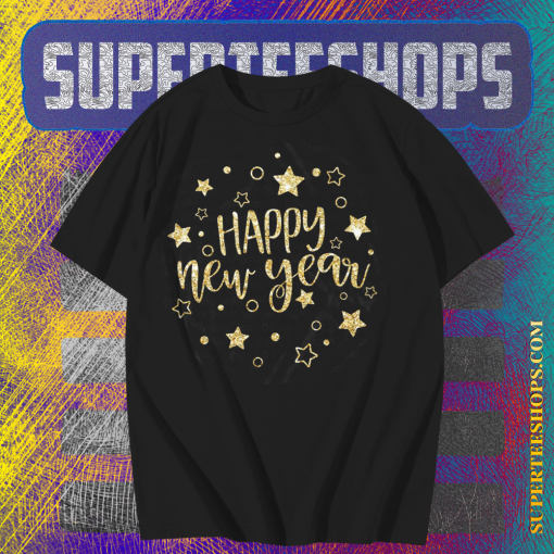 Happy New Year Sign T Shirt TPKJ1