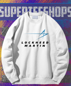 Lockheed Martin Logo Crewneck Sweatshirt TPKJ1