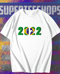 Qatar World Cup 2022 _ Support Brazil Team T Shirt TPKJ1