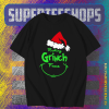 Resting Grinch Face Raglan T Shirt TPKJ1