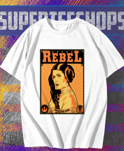 Charlie Bradbury’s Princess Leia Rebels T-Shirt Pj TPKJ1