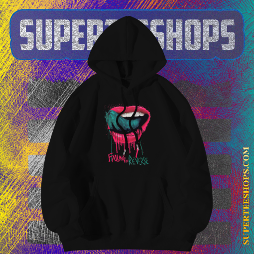 Falling In Reverse Lips Hoodie TPKJ1