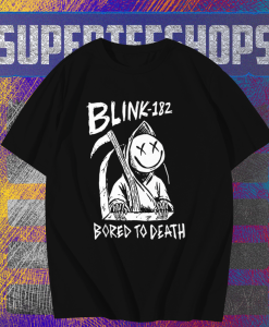 Blink 182 bored to death T-shirt TPKJ1