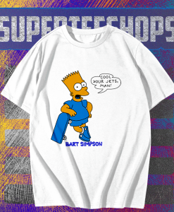 Cool Your Jets Man Bart Simpson T-Shirt TPKJ1