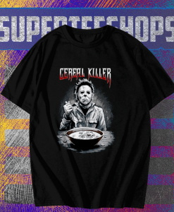 Michael Myers Halloween Cereal Killer T-Shirt TPKJ1