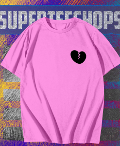 Broken heart light pink T-Shirt TPKJ1